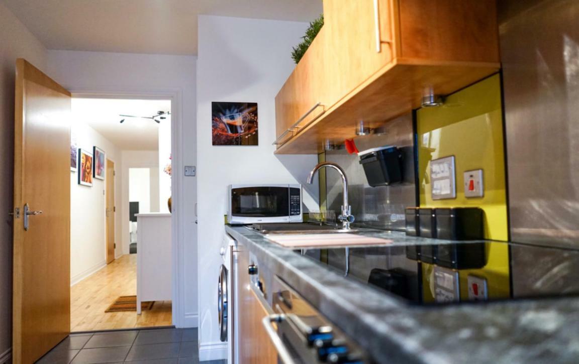 Hydro Apartment With Free Car Park Glasgow Exteriör bild